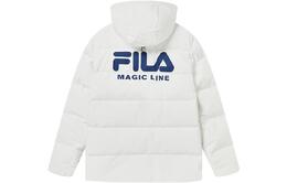 Fila: Белый пуховик 