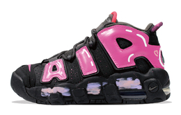 Nike: Чёрные кроссовки  Air More Uptempo