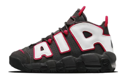 Nike: Чёрные кроссовки  Air More Uptempo