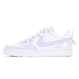 Nike: Фиолетовые кроссовки  Court