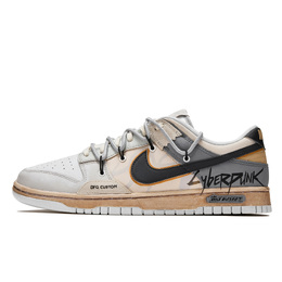 Nike: Серые кроссовки  Dunk