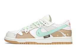 Nike: Белые кроссовки  Dunk