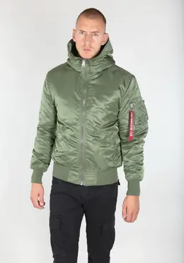 Alpha Industries: Зелёная куртка 