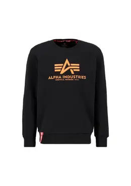 Alpha Industries: Чёрный свитер 