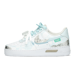 Nike: Белые кроссовки  Air Force 1