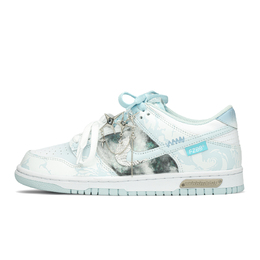 Nike: Голубые кроссовки  Dunk