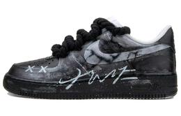 Nike: Чёрные кроссовки  Air Force 1