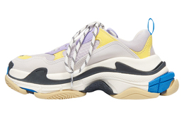 Balenciaga: Фиолетовые кроссовки  Triple S