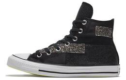 Converse: Чёрные кеды  Chuck Taylor All Star