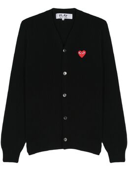 Comme Des Garcons Play: Кардиган из шерсти 