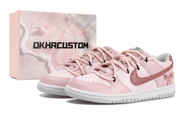 Nike: Розовые кроссовки  Dunk