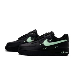 Nike: Чёрные кроссовки  Air Force 1