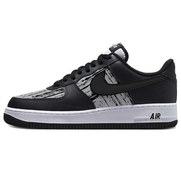 Nike: Чёрные кроссовки  Air Force 1