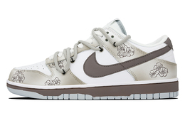 Nike: Коричневые кроссовки  Dunk