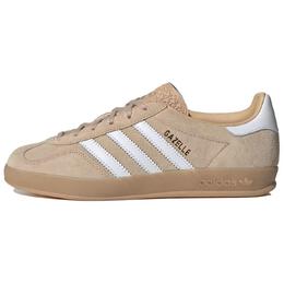 Adidas: Бежевые кроссовки  Gazelle Indoor