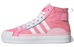 Adidas: Розовые кроссовки 