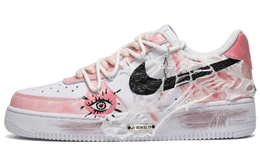 Nike: Розовые кроссовки  Air Force 1