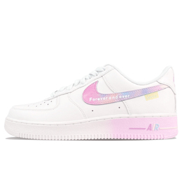 Nike: Розовые кроссовки  Air Force 1