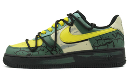 Nike: Зелёные кроссовки  Air Force 1