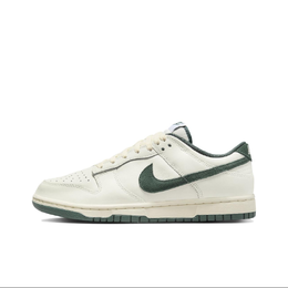 Nike: Зелёные кроссовки  Dunk