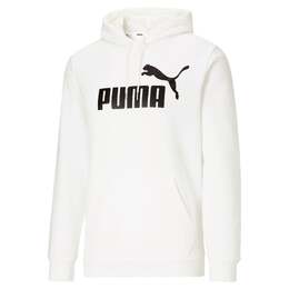 PUMA: Белая толстовка  Essentials