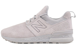 New Balance: Светлые кроссовки  574