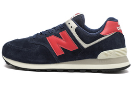 New Balance: Тёмные кроссовки  574