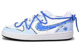 Nike: Голубые кроссовки 