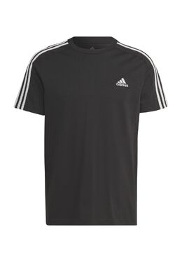 Adidas: Чёрная футболка 