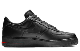 Nike: Чёрные кроссовки  Air Force 1