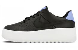 Nike: Чёрные кроссовки  Air Force 1 Sage