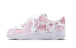 Nike: Розовые кроссовки  Air Force 1