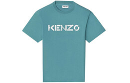 Kenzo: Белая футболка 