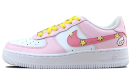 Nike: Розовые кроссовки  Air Force 1