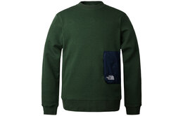 The North Face: Зелёная толстовка 