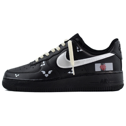 Nike: Чёрные кроссовки  Air Force 1