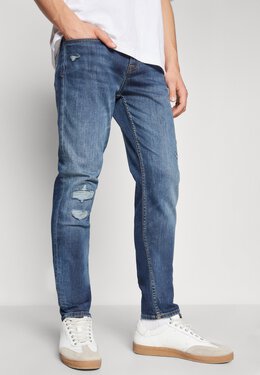 7 For All Mankind: Тёмные джинсы  Slimmy