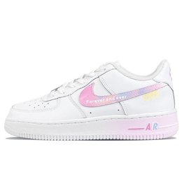 Nike: Розовые кроссовки  Air Force 1