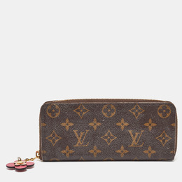 Louis Vuitton: Коричневый кошелёк 