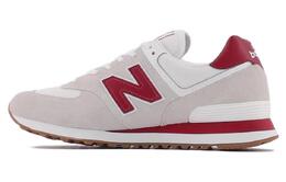 New Balance: Серые кроссовки  574