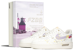 Nike: Бежевые кроссовки  Air Force 1