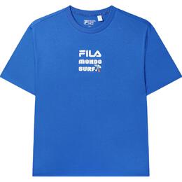 Fila: Голубая футболка 