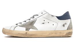 Golden Goose: Синие кроссовки  Super Star