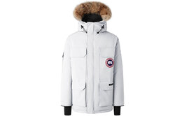 Canada Goose: Белый пуховик 