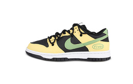 Nike: Жёлтые кроссовки  Dunk