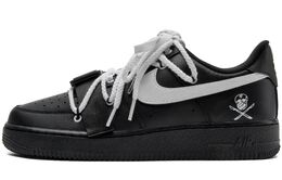 Nike: Чёрные кроссовки  Air Force 1