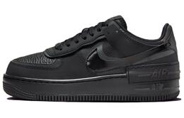 Nike: Чёрные кроссовки  Air Force 1