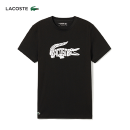 Lacoste: Тёмная футболка 