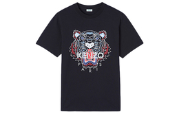 Kenzo: Чёрная футболка 