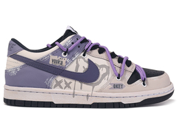 Nike: Фиолетовые кроссовки  Dunk